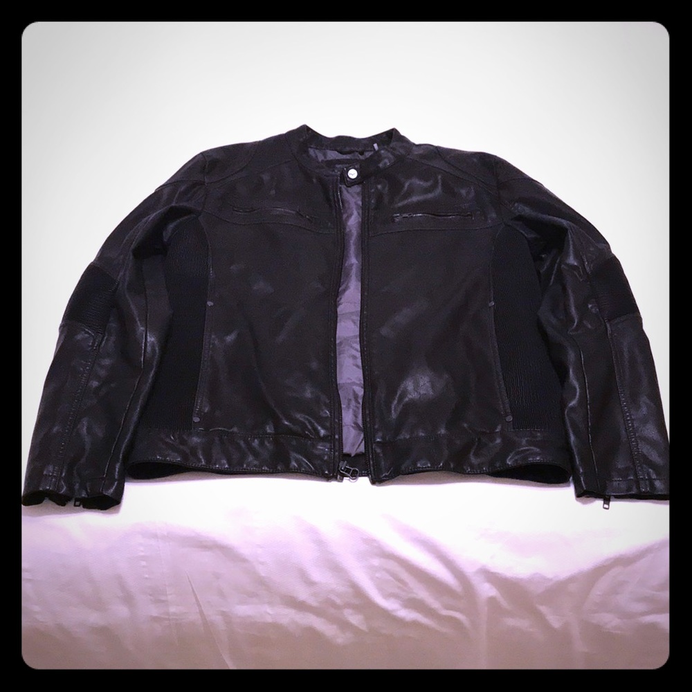Wilson Black Leather Sport Jacket